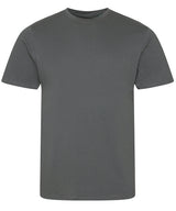 Kids Cascade organic tee — Charcoal