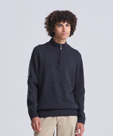 Wakhan ¼ regen zip knit sweater — lifestyle
