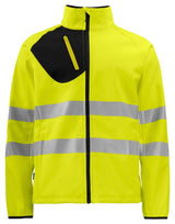 ProJob Prio 6432 Class 3/2 Softshell Jkt — Yellow/Black