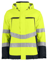 ProJob Prio 6441 Padded Class 3 Jacket — Yellow/Black