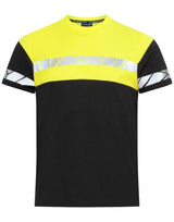 ProJob Progression 7001 T-Shirt — Black/Yellow