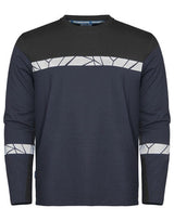 ProJob Progression 7002 LS T-Shirt — Navy/Black