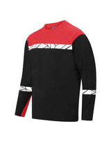 ProJob Progression 7002 LS T-Shirt — Black/Red