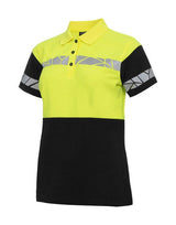 ProJob Progression 7006 Ladies Pique — Black/Yellow