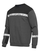 ProJob Progression 7101 Sweatshirt — Grey/Black