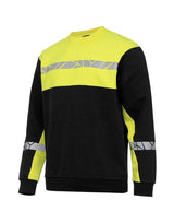 ProJob Progression 7101 Sweatshirt — Black/Yellow