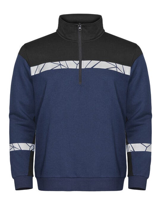 ProJob Progression 7102 Half Zip Sweat