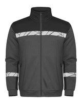 ProJob Progression 7103 Full Zip Sweat — Grey/Black