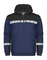 ProJob Progression 7104 Half Zip Hoodie — Navy/Black