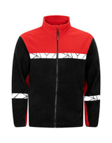 ProJob Progression 7300 Full Zip Fleece — Black/Red