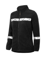 ProJob Progression 7301 Ladies FZ Fleece — Black/Black