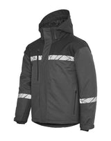 ProJob Progression 7413 Padded Softshell — Grey/Black
