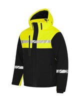 ProJob Progression 7415 Padded Jkt — Black/Yellow