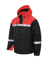 ProJob Progression 7415 Padded Jkt — Black/Red