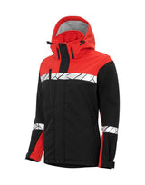 ProJob Progression 7417 Ladies Softshell — Black/Red