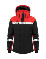 ProJob Progression 7418 Ladies Softshell — Black/Red