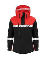 ProJob Progression 7419 Ladies Shell Jkt — Black/Red
