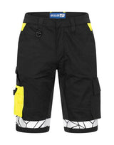 ProJob 7510 Work Shorts — Black/Yellow