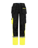 ProJob Progression 7513 Ladies Workpant — Black/Yellow