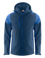 Printer Prime Men's Softshell — Navy/Cobalt