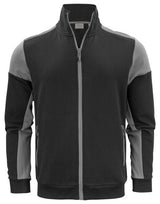 Printer Prime Full Zip Sweater — Black/Anthracite