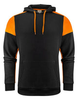 Printer Prime Hoodie — Black/Orange