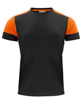 Printer Prime T-Shirt — Black/Orange