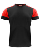 Printer Prime T-Shirt — Black/Red