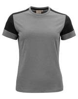 Printer Prime Ladies T-Shirt — Anthracite/Black