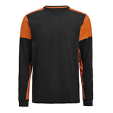 Printer Prime Long Sleeve T-Shirt — Black/Orange