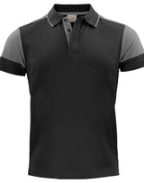 Printer Prime Polo — Black/Anthracite