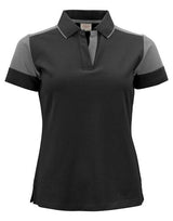 Printer Prime Ladies Polo — Black/Anthracite