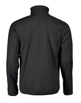Printer Red Rocket Full Zip Fleece — Black