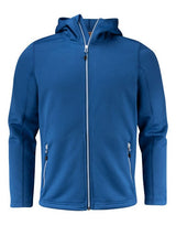 Printer Red Layback Full Zip Hoodie — Bright Blue