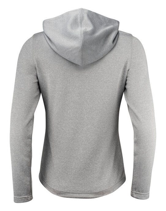 Printer Red Ladies Layback F/Z Hoodie