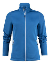 Printer Red Ladies Powerslide Jacket — Bright Blue