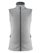 Printer Red Ladies Powerslide Vest — Grey Melange