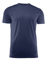 Printer Red Run Active T-Shirt — Navy