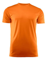 Printer Red Run Active T-Shirt — Bright Orange