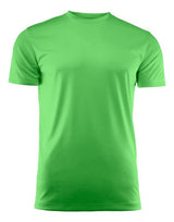 Printer Red Run Active T-Shirt — Lime