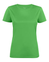 Printer Red Ladies Run T-Shirt — Lime