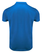 Printer Red Smash Polo Shirt — Bright Blue