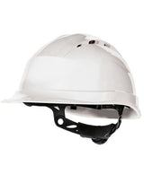 Delta Plus Quartz Rotor® Safety Helmet — White