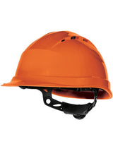 Delta Plus Quartz Rotor® Safety Helmet — Orange