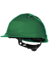Delta Plus Quartz Rotor® Safety Helmet — Green