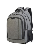 Shugon Frankfurt Classic Laptop Backpack — Grey Melange