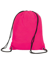 Shugon Stafford Drawstring Tote Bag — Hot Pink