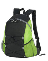 Shugon Chester Backpack — Black/Lime Green