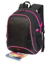 Shugon Osaka Backpack — Black/Hot Pink