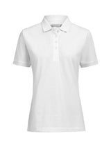 James Harvest Ladie Supreme Stretch Polo — White